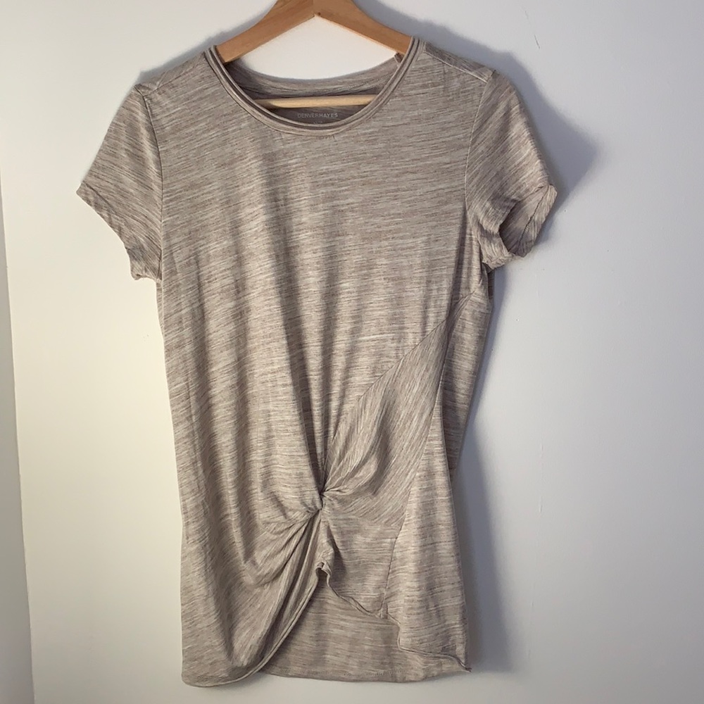 Denver Hayes Space Dyed Knot Shirt
